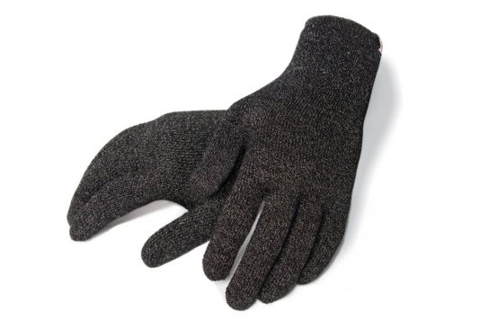 Pair of gray Agloves gloves.